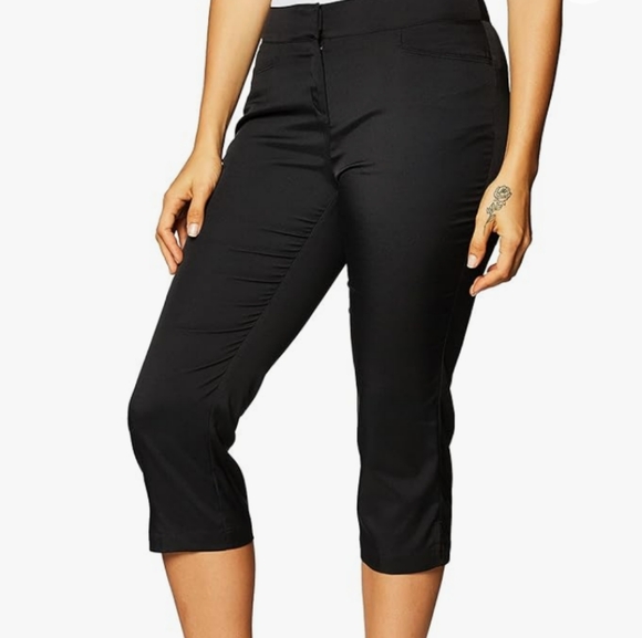 Puma | Black Golf /Yoga Capri Pants - Picture 1 of 7